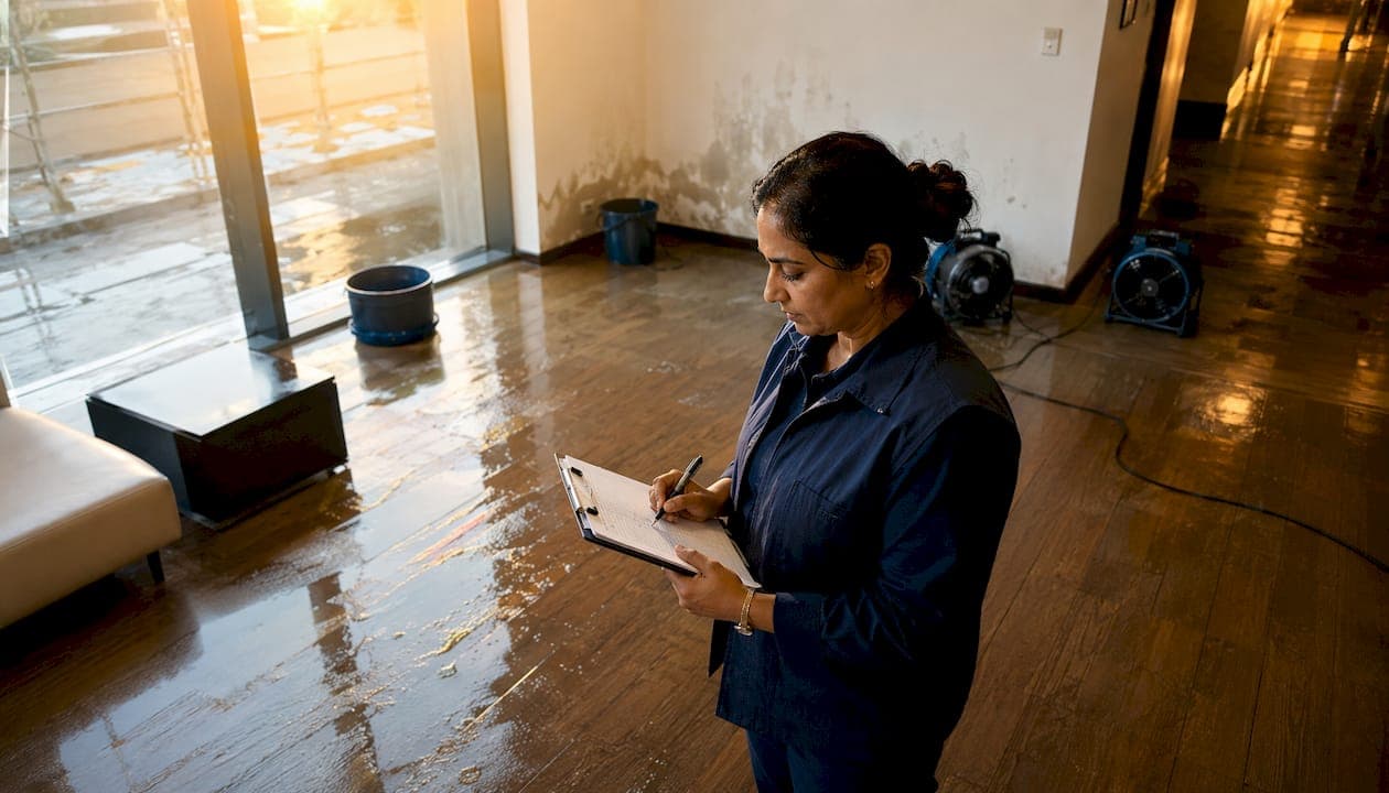 Emergency Water Damage Cleanup: A Facility Manager's Guide
