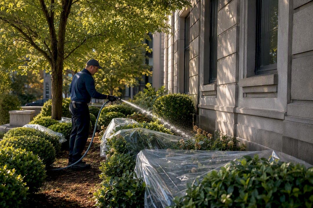 Soft Washing Buildings for Facility Managers: 30+ Year Spec Checklist