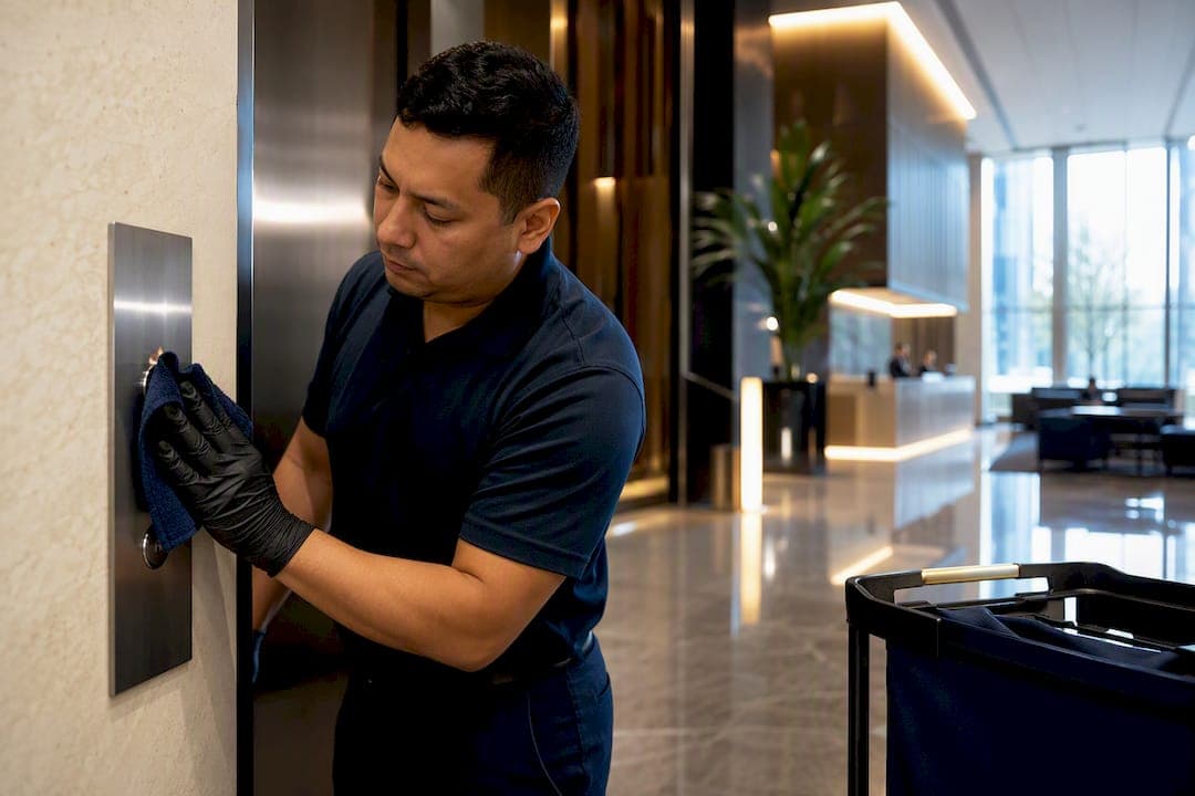 Facility Managers: Turn Size Based Cleaning Rules into a Service Spec