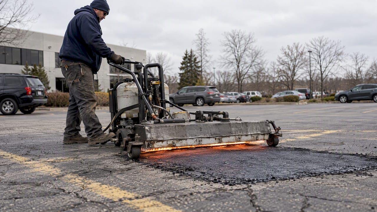 Infrared Asphalt Repair: Does It Reach 2.5 Inches in Parking Lots?