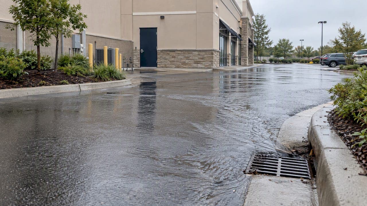 Landscape Drainage Solutions for Commercial Sites