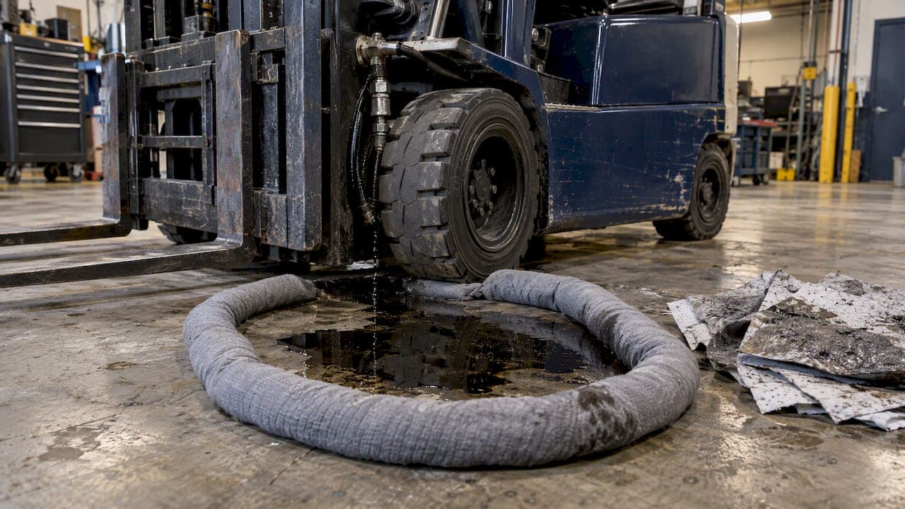 Hydraulic Oil Spill Cleanup: A Facility Manager's Guide